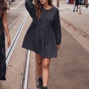 Christy Dawn Hudson Dress in Night Stripe - Size XS/S